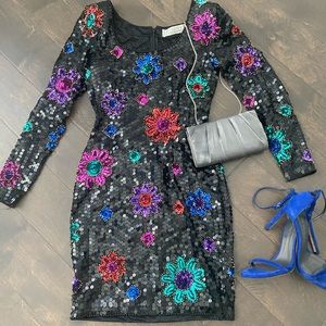 Vintage Sequin Dress